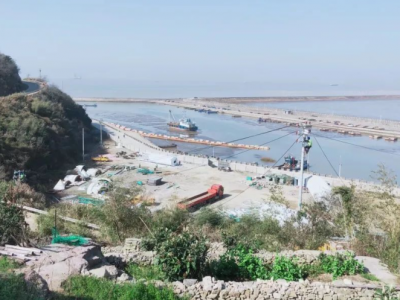 浙江金七門(mén)核電廠(chǎng)混凝土攪拌站及砂石廠(chǎng)臨時(shí)供電工程一階段順利送電！